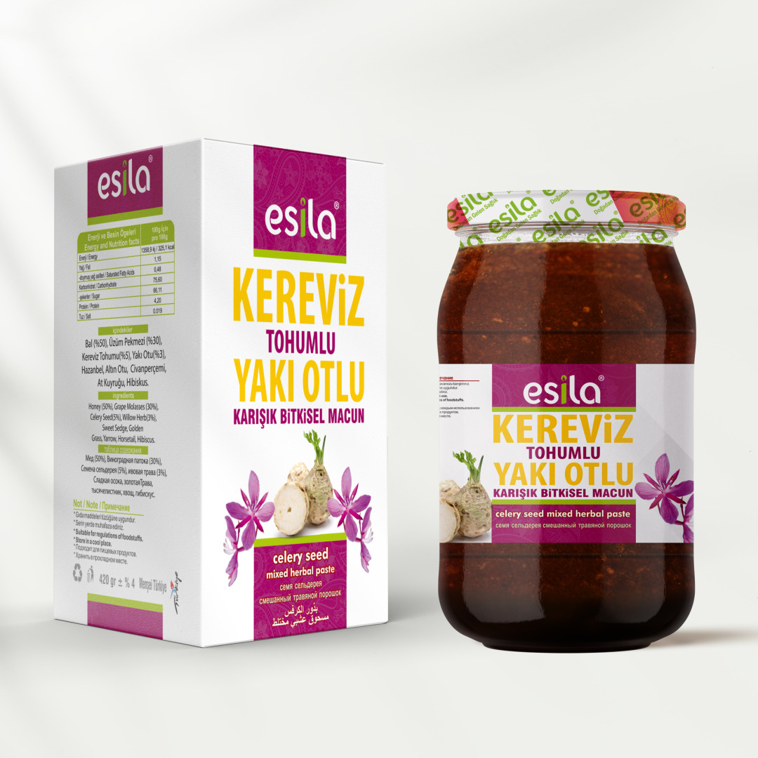 Kereviz Tohumlu Yakı Otlu Macun 420 gr.