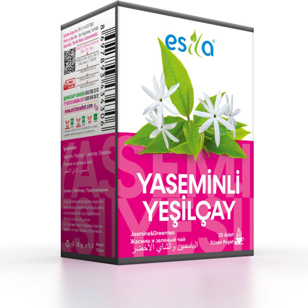 Yaseminli Yeşilçay 20li Sallama Çay