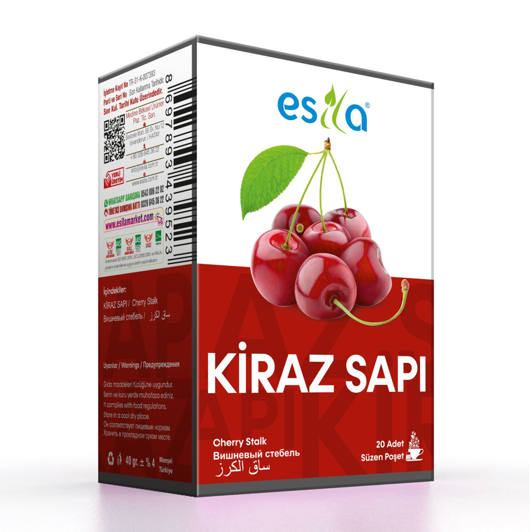 Kiraz Sapı 20 li Sallama Çay
